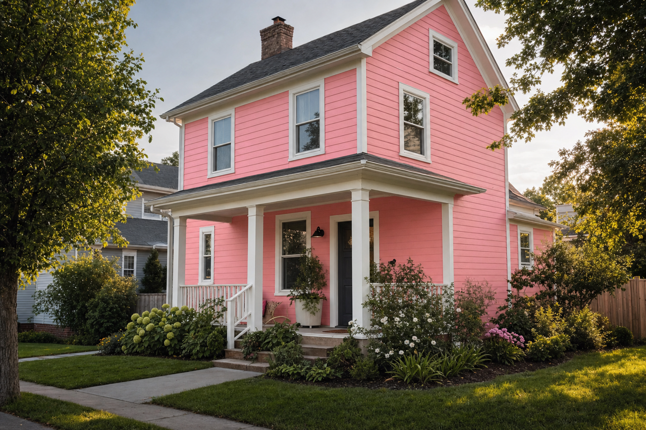 Amaryllis by Sherwin-Williams on exterior