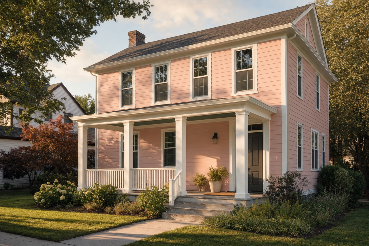 Oleander by Sherwin-Williams on exterior