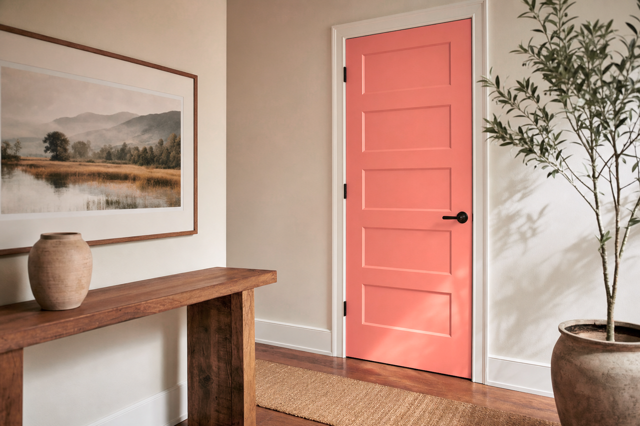Charisma by Sherwin-Williams on interior-doors