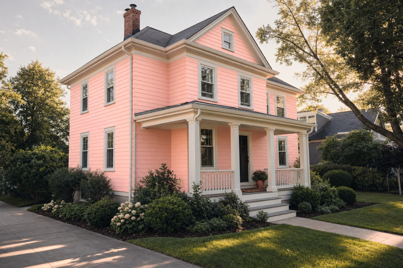 Jovial by Sherwin-Williams on exterior