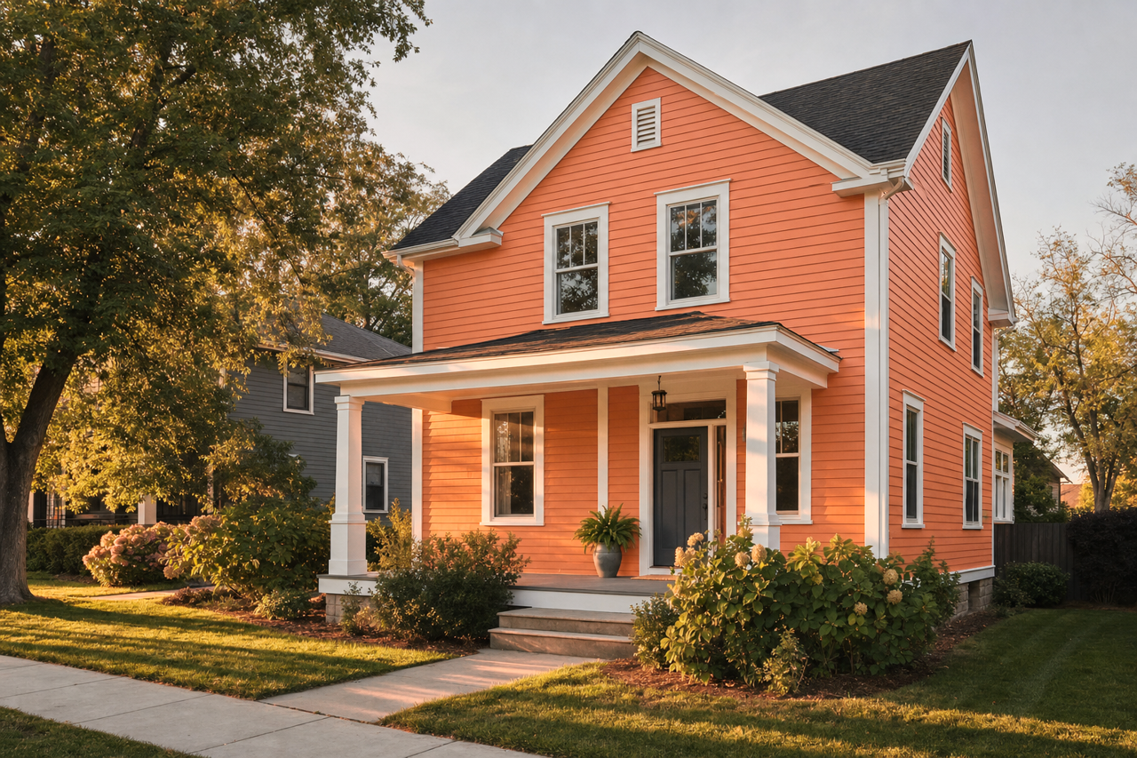 Copper Harbor by Sherwin-Williams on exterior