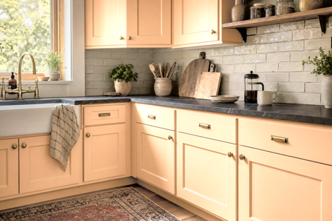 Flattering Peach by Sherwin-Williams