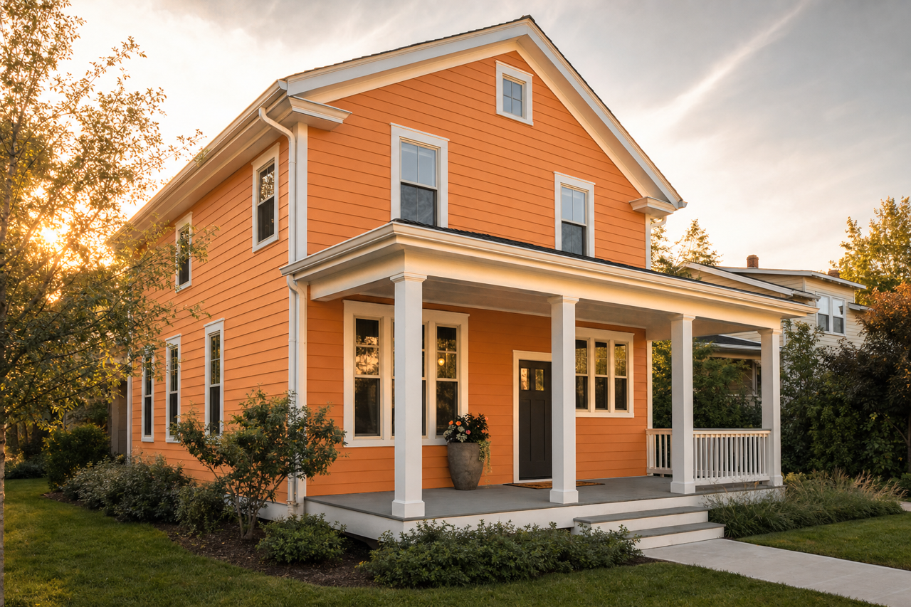 Serape by Sherwin-Williams on exterior
