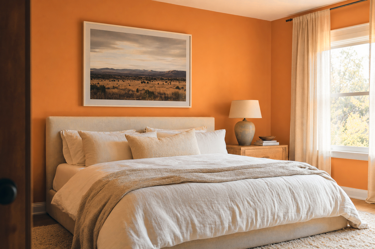 Serape by Sherwin-Williams on interiors