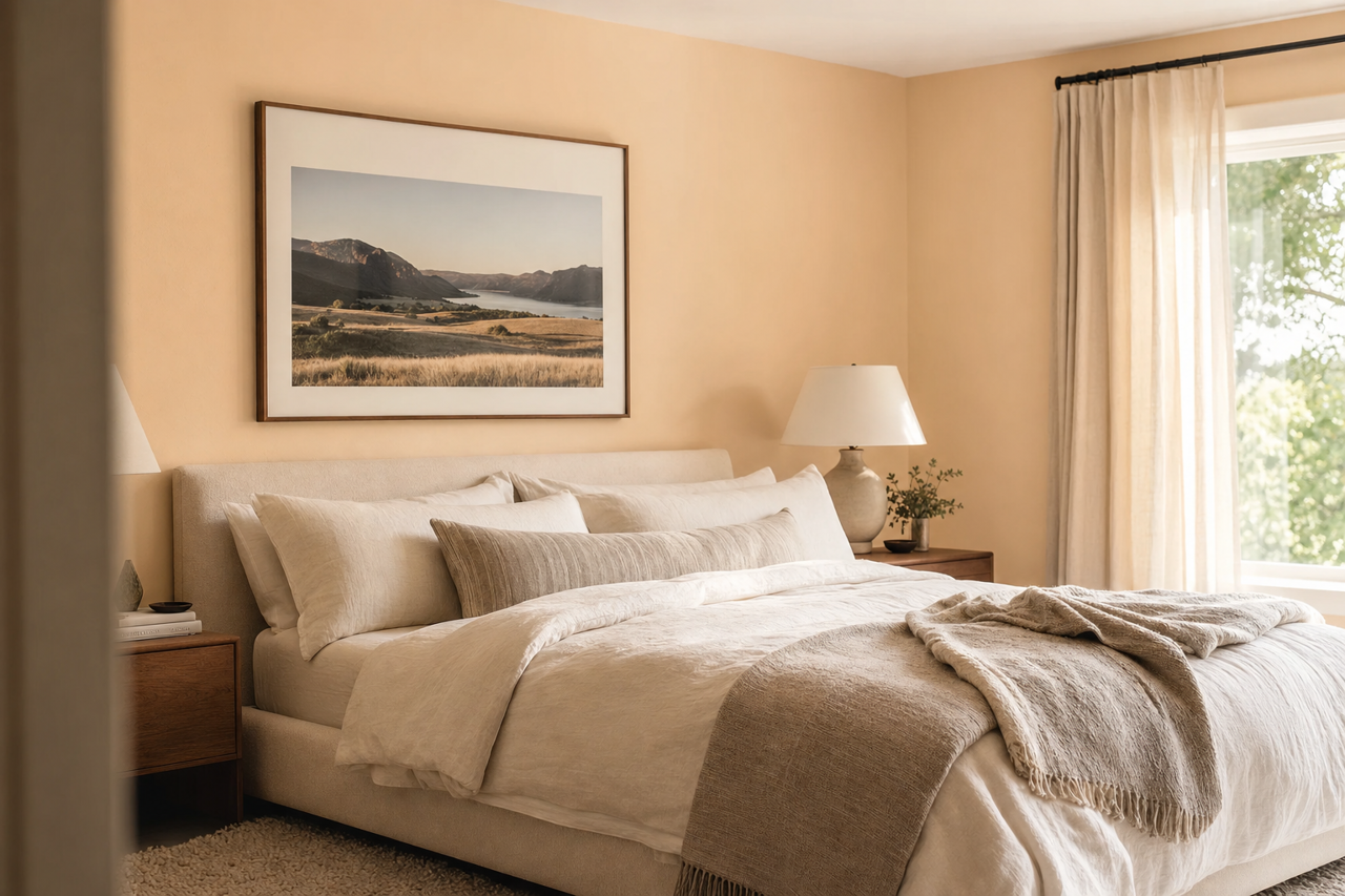 Gardenia by Sherwin-Williams on interiors