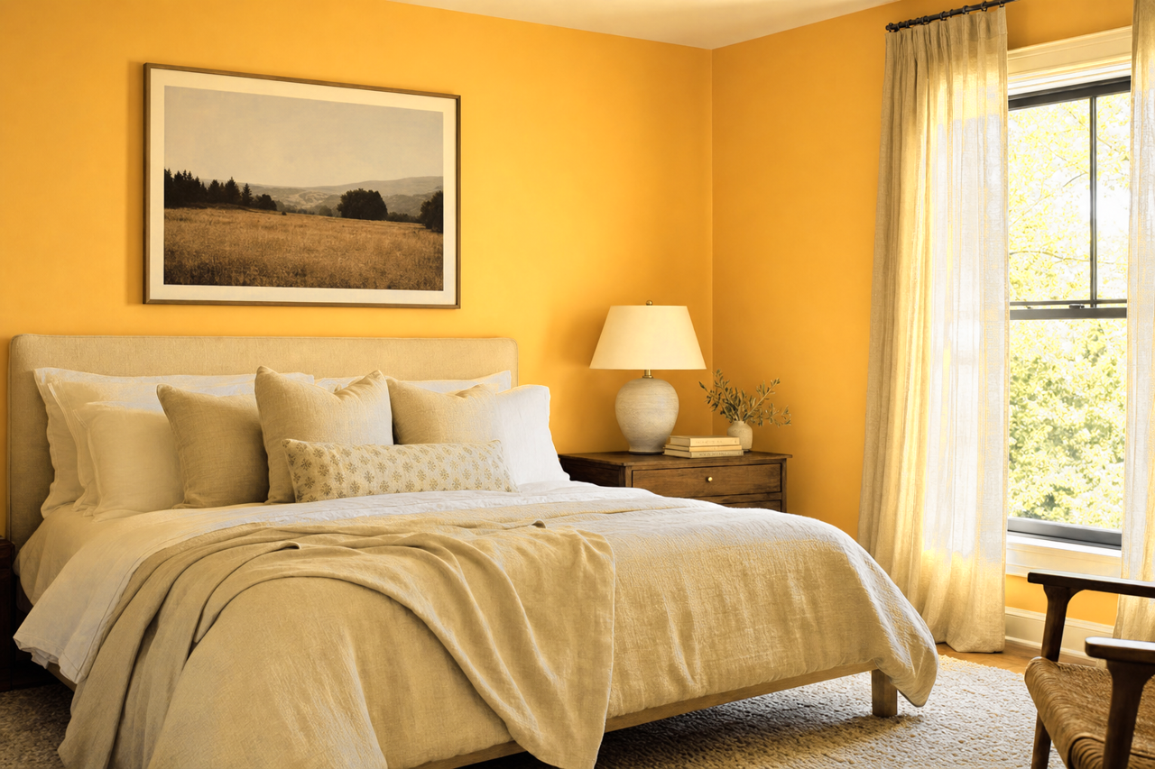 Butterfield by Sherwin-Williams on interiors