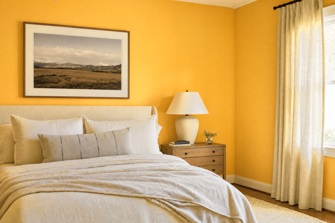 Bee by Sherwin-Williams on interiors