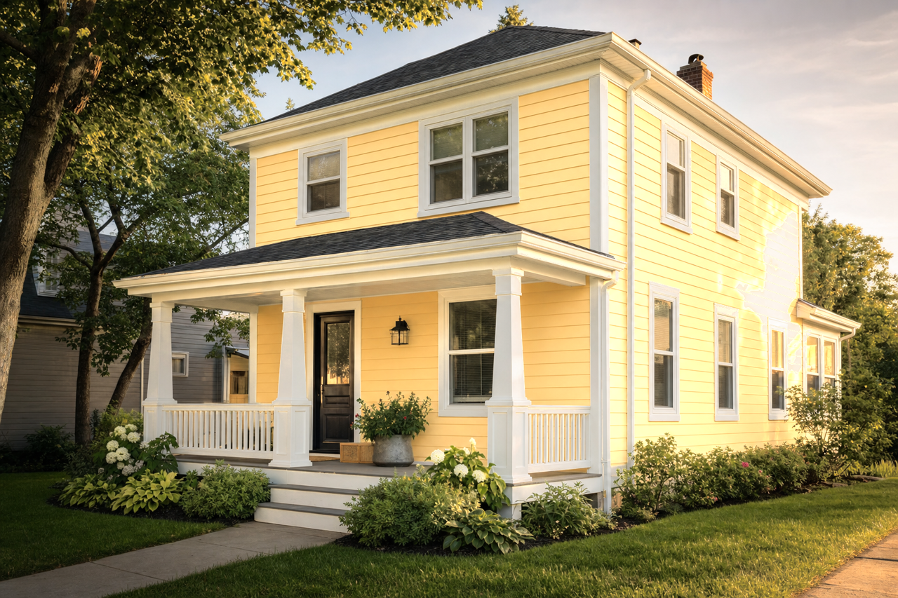 Solaria by Sherwin-Williams on exterior
