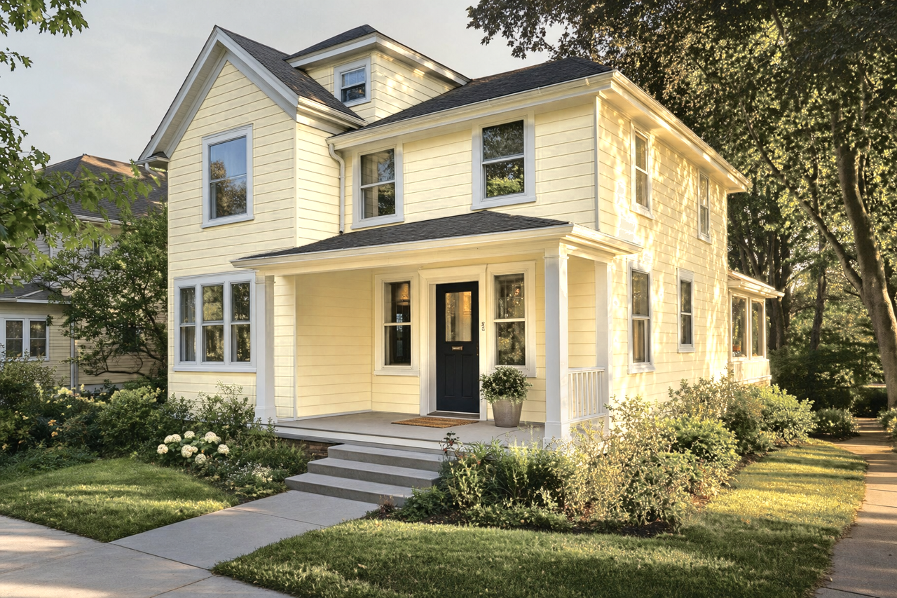 Moonraker by Sherwin-Williams on exterior