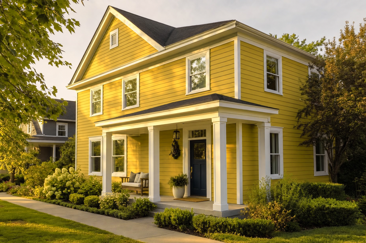 High Strung by Sherwin-Williams on exterior