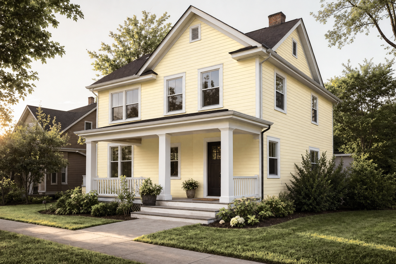 Springtime by Sherwin-Williams on exterior
