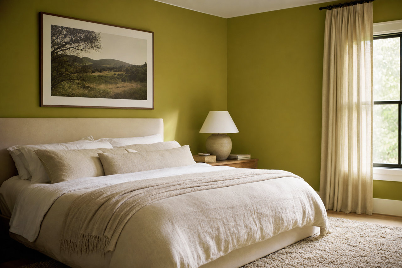 Verdant by Sherwin-Williams on interiors