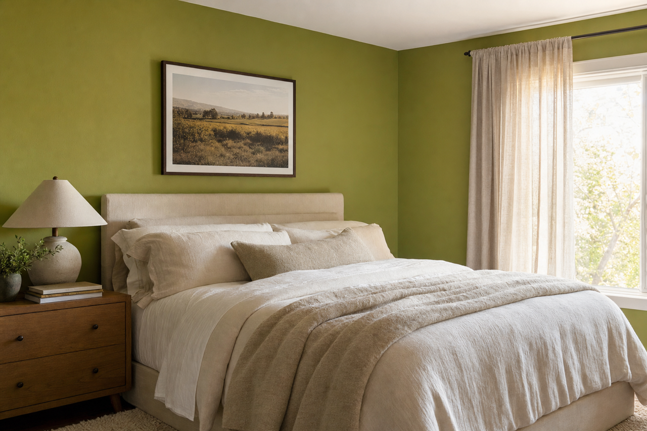 Gecko by Sherwin-Williams on interiors