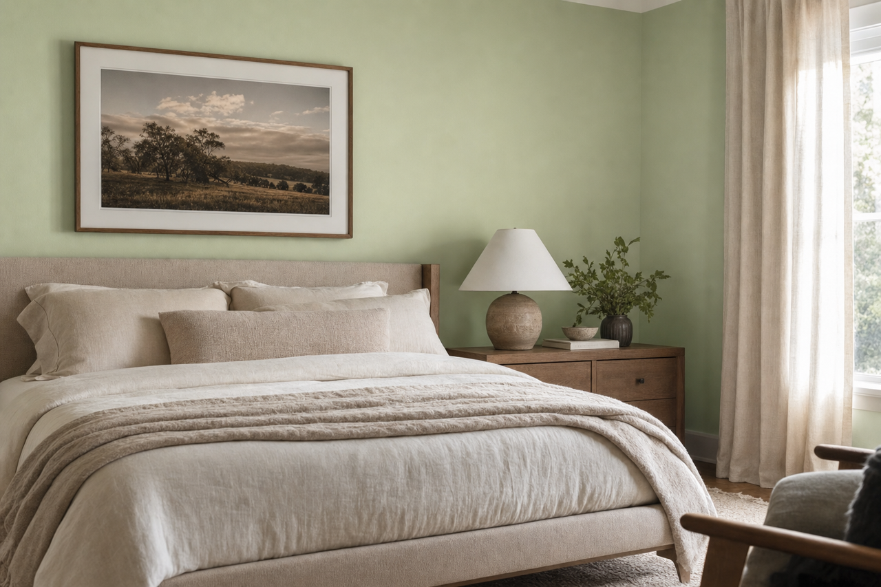 Jardin by Sherwin-Williams on interiors