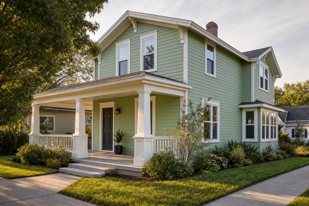 Picnic by Sherwin-Williams on exterior