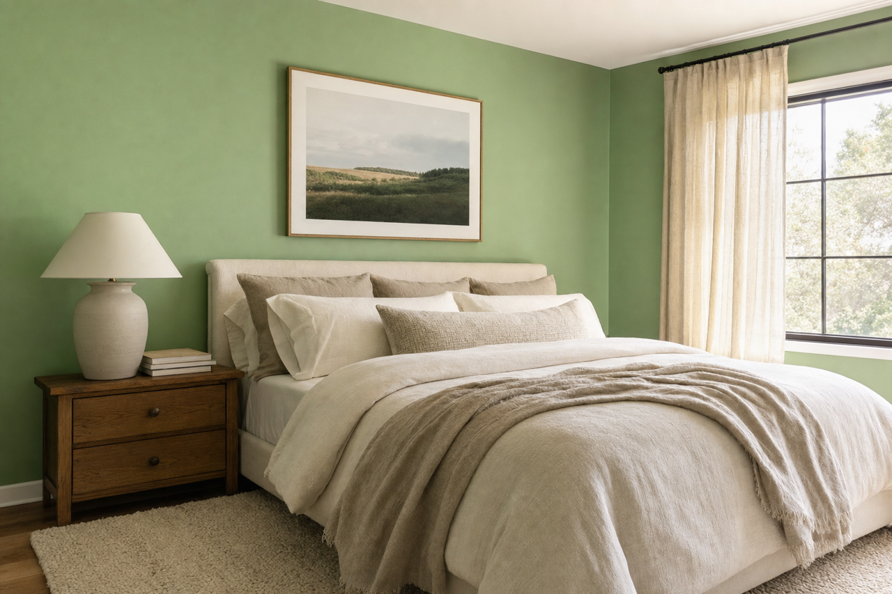 Picnic by Sherwin-Williams on interiors
