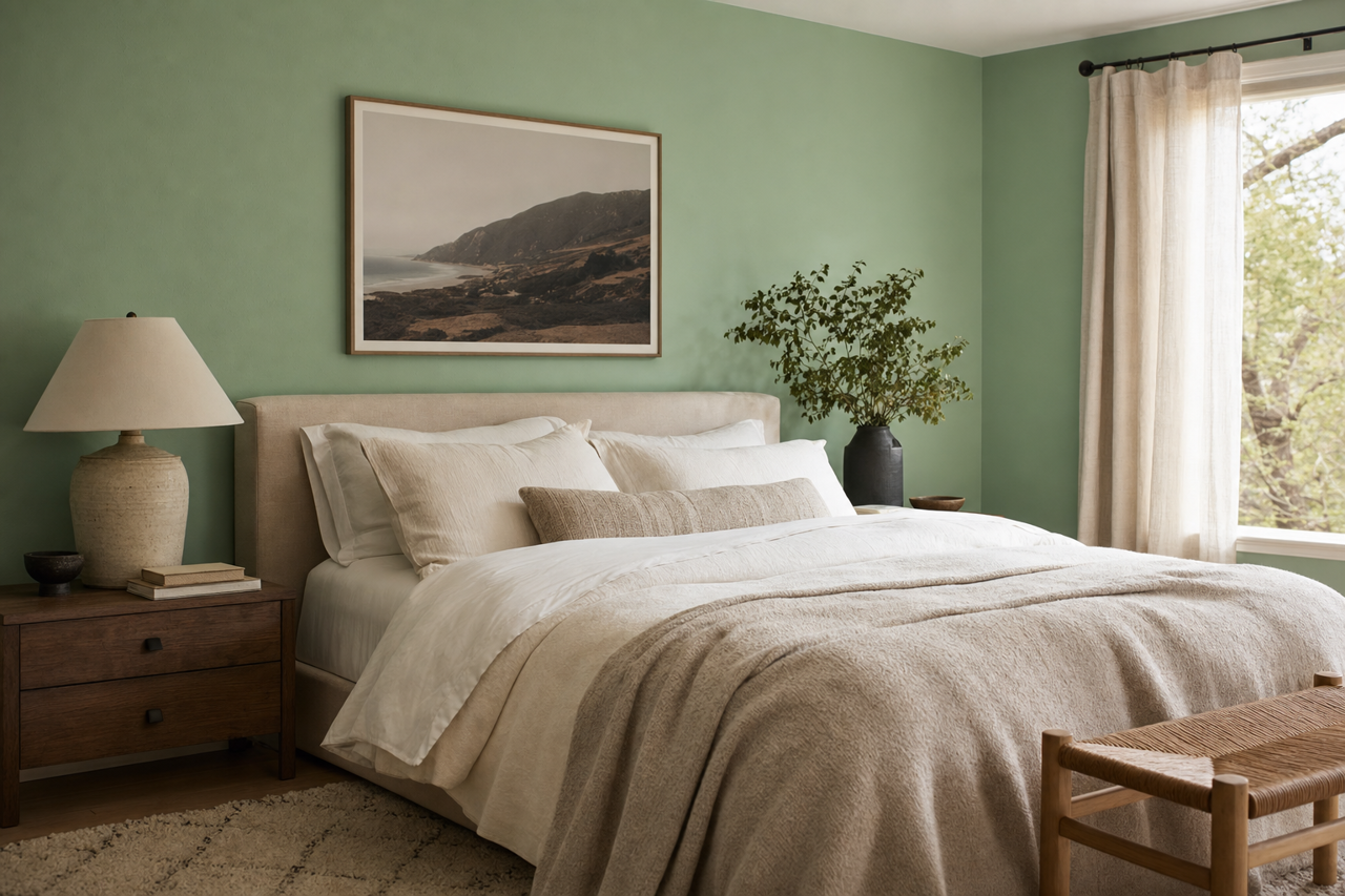 Vegan by Sherwin-Williams on interiors