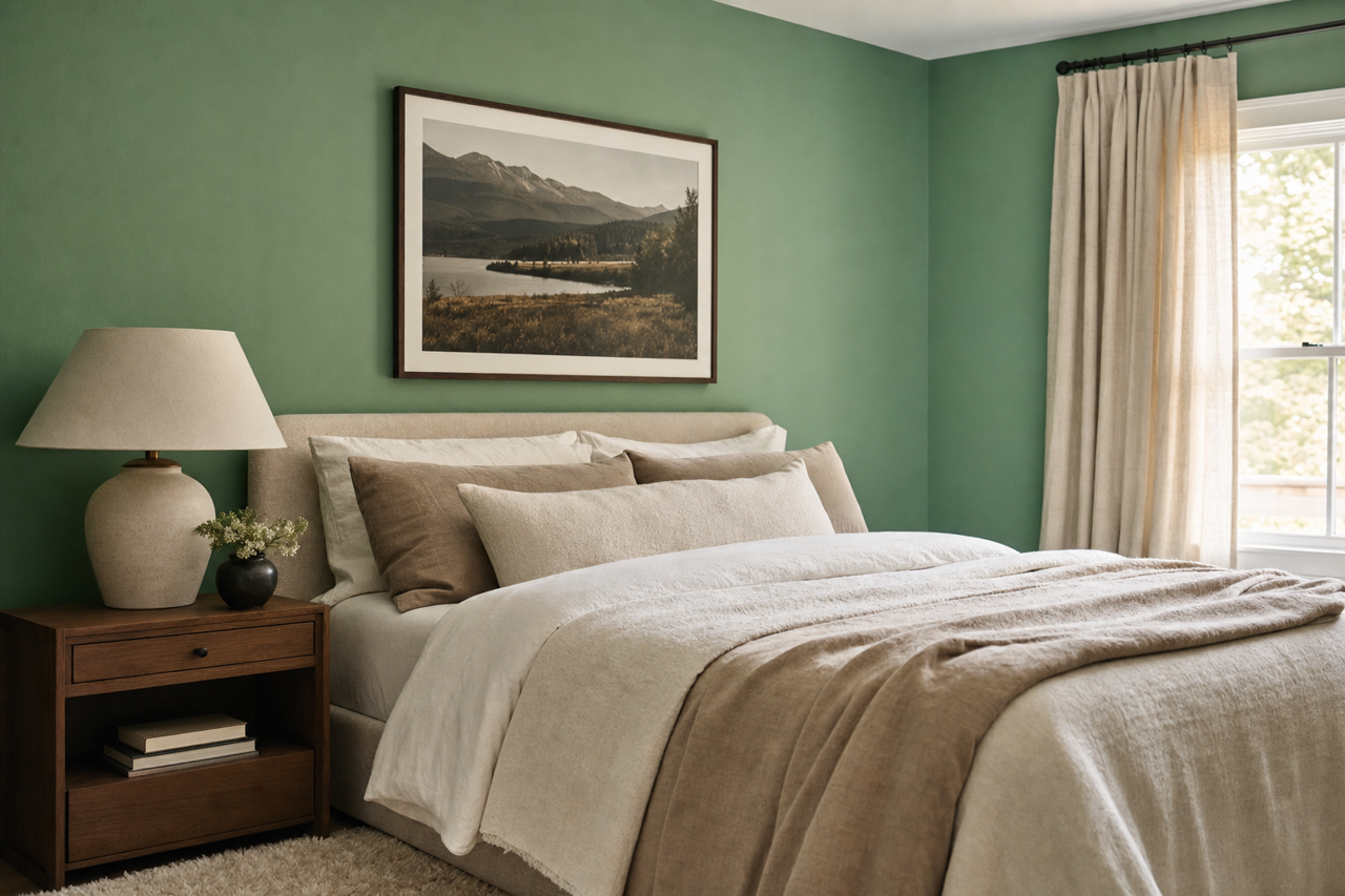 Julep by Sherwin-Williams on interiors