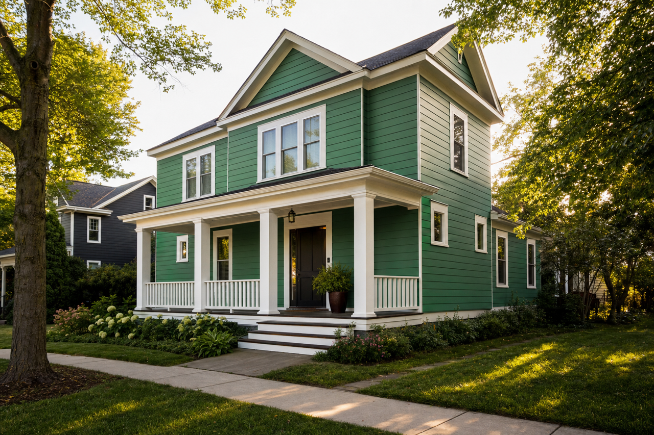Argyle by Sherwin-Williams on exterior