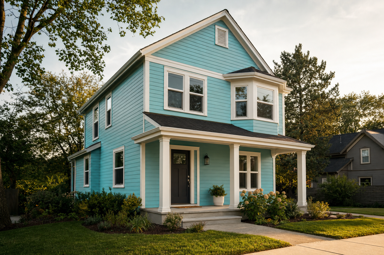 Mariner by Sherwin-Williams on exterior