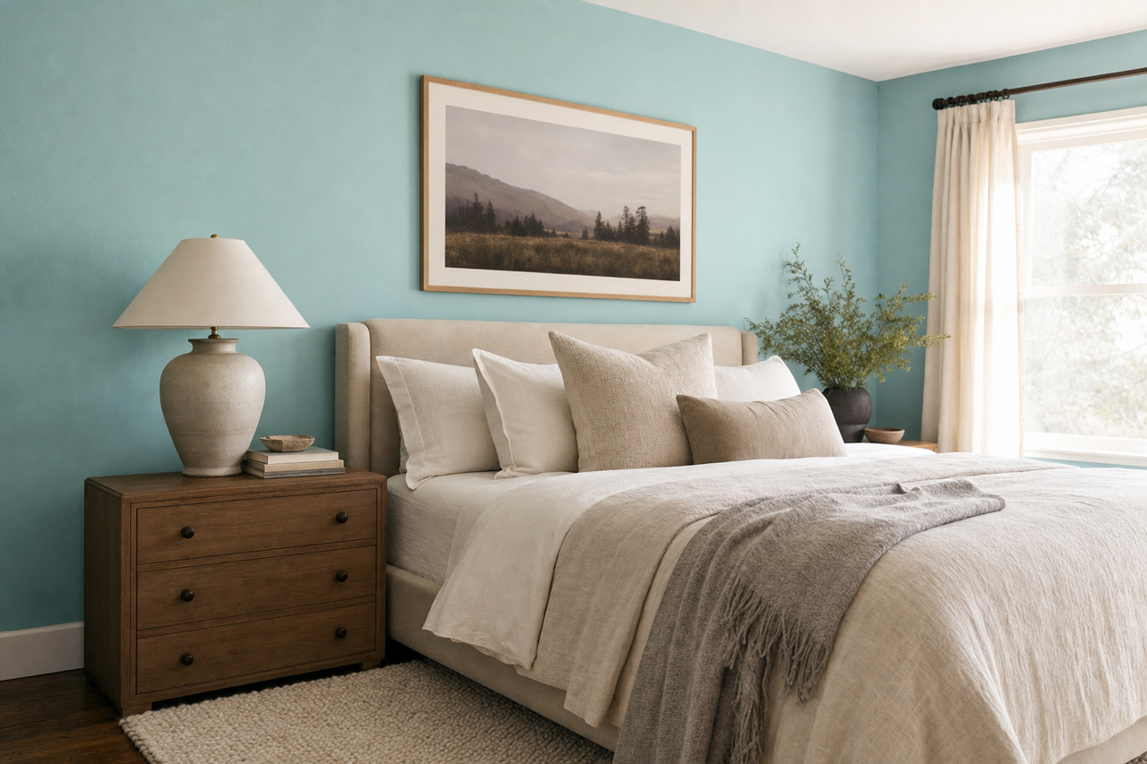 Cay by Sherwin-Williams on interiors