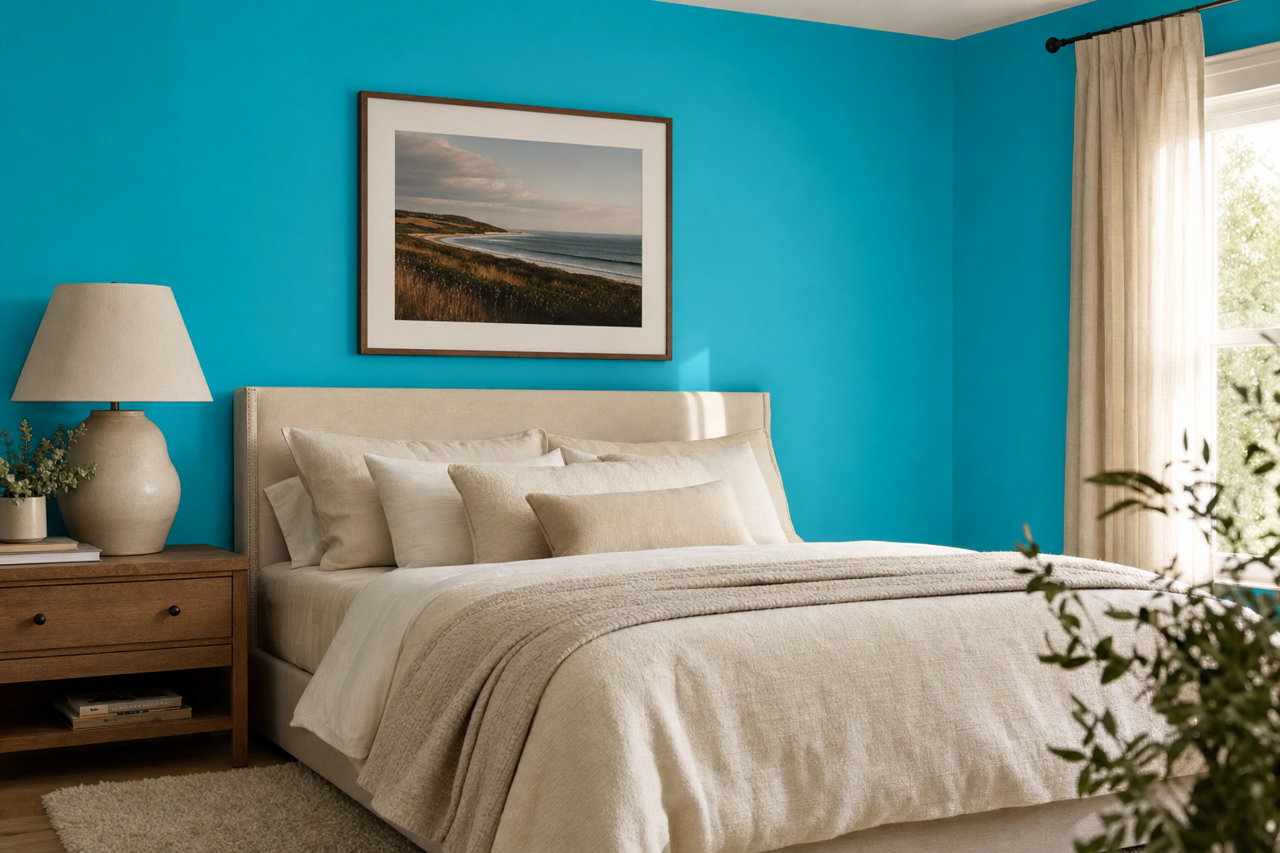 Capri by Sherwin-Williams on interiors