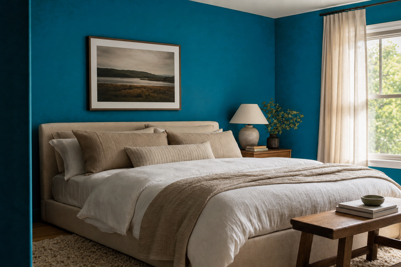 Adriatic Sea by Sherwin-Williams on interiors