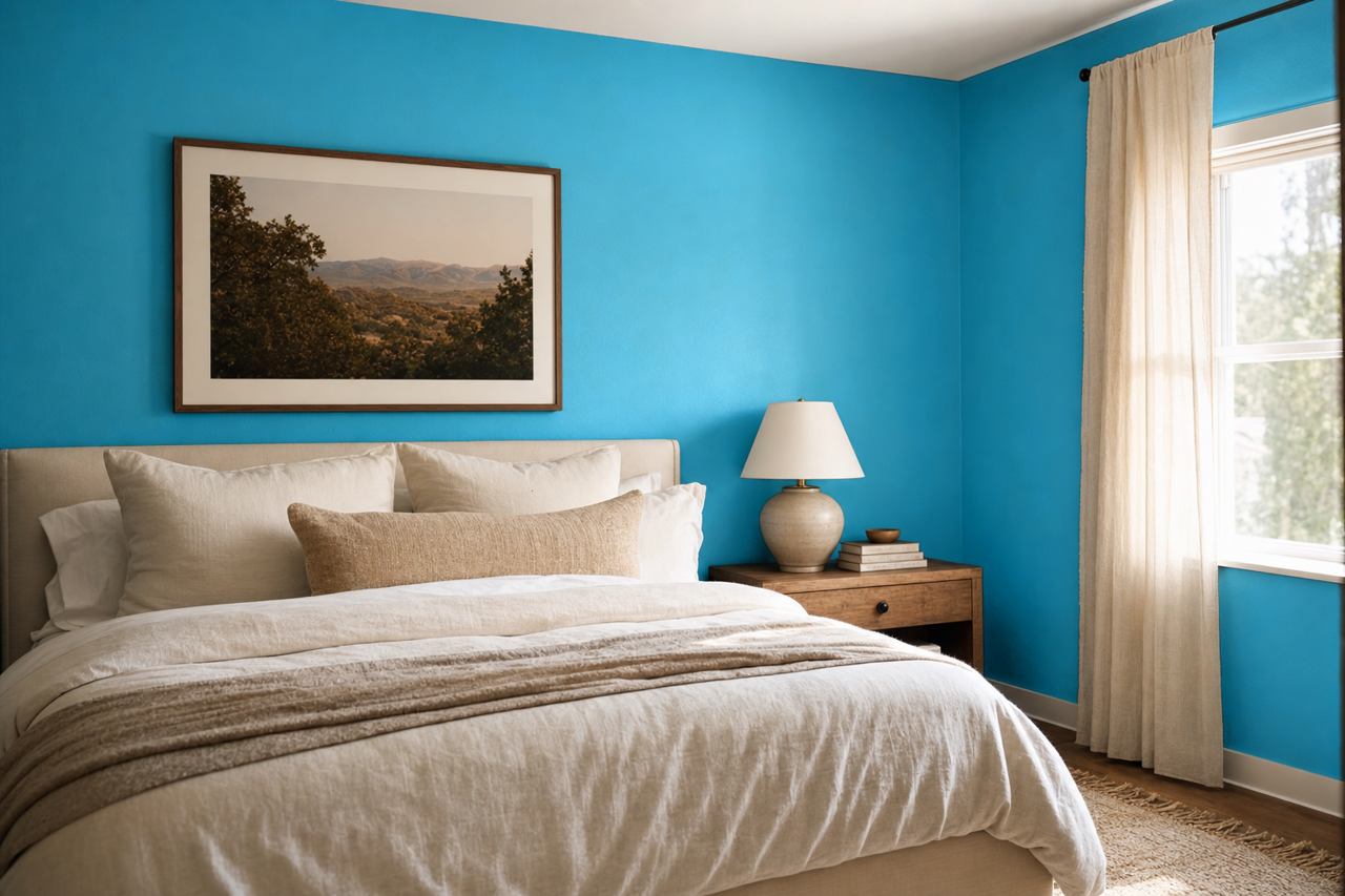 Major Blue by Sherwin-Williams on interiors