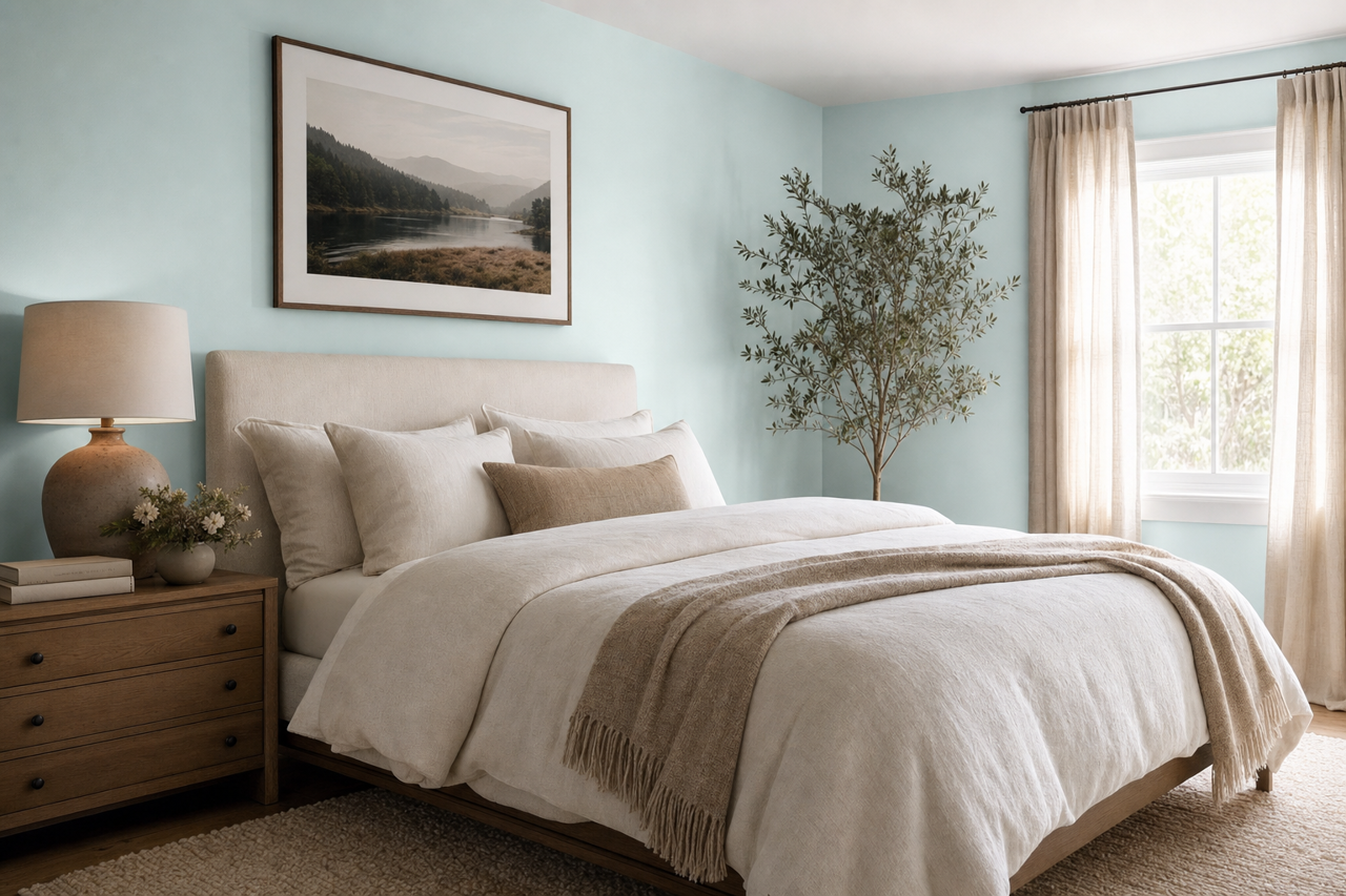 Iceberg by Sherwin-Williams on interiors