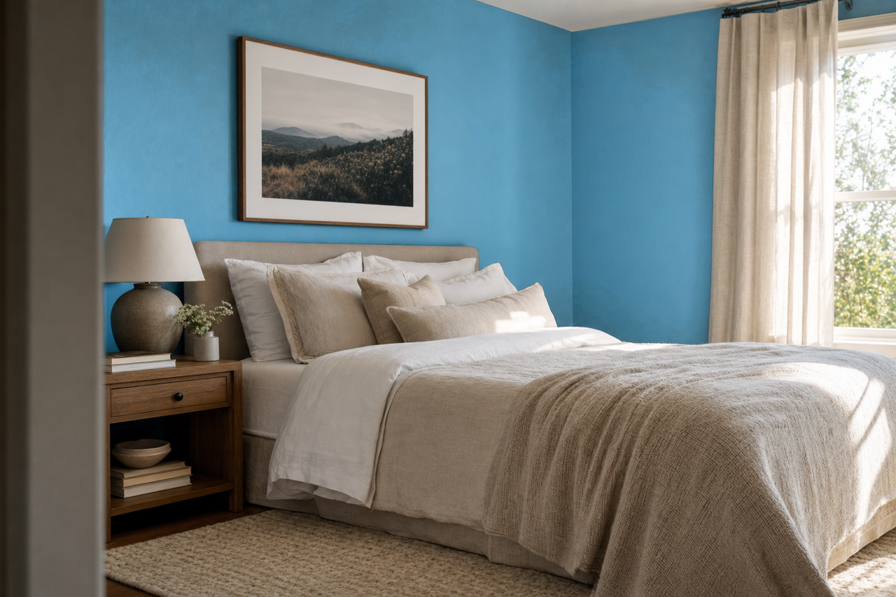 Jacaranda by Sherwin-Williams on interiors