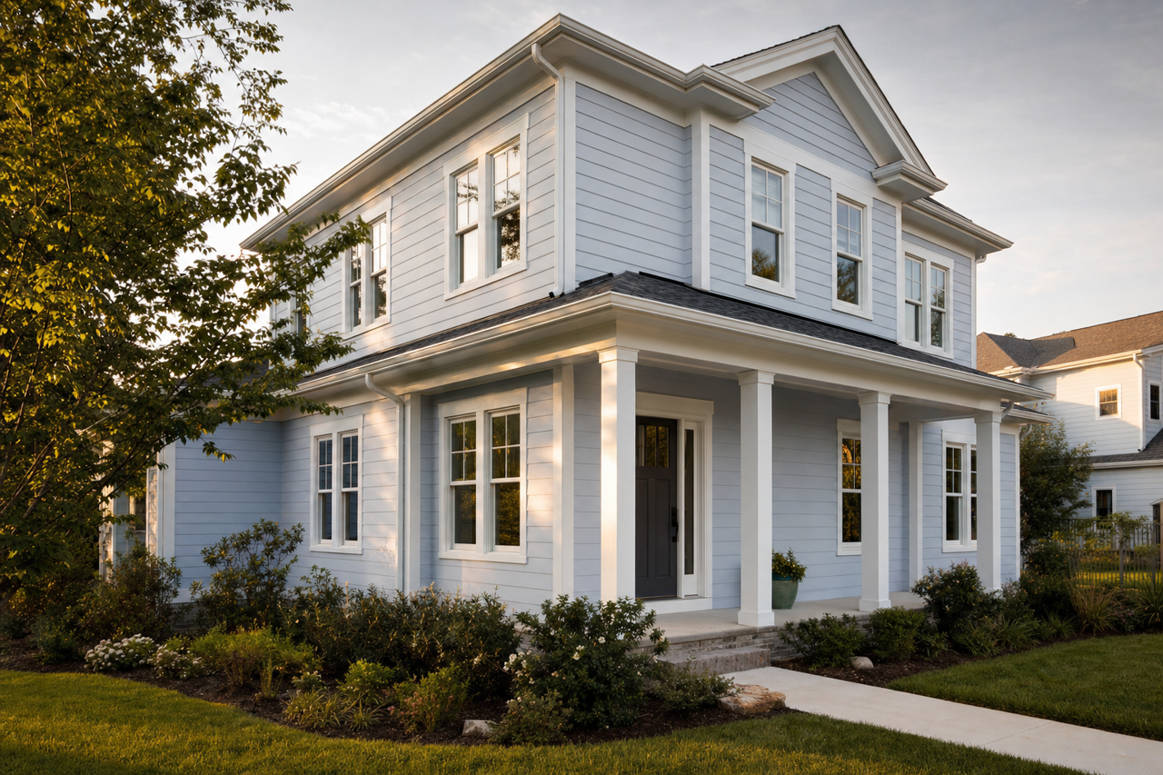 Breathtaking by Sherwin-Williams on exterior