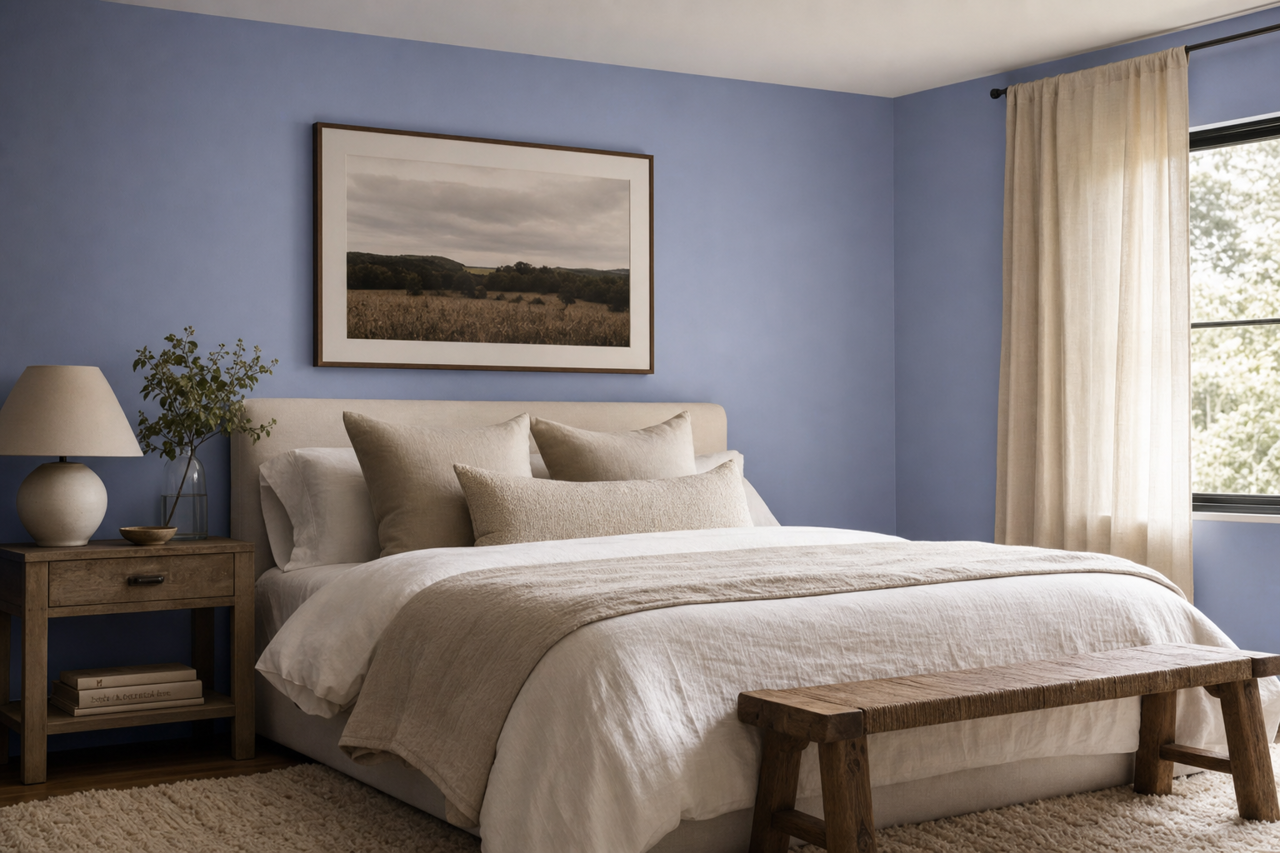 Dahlia by Sherwin-Williams on interiors