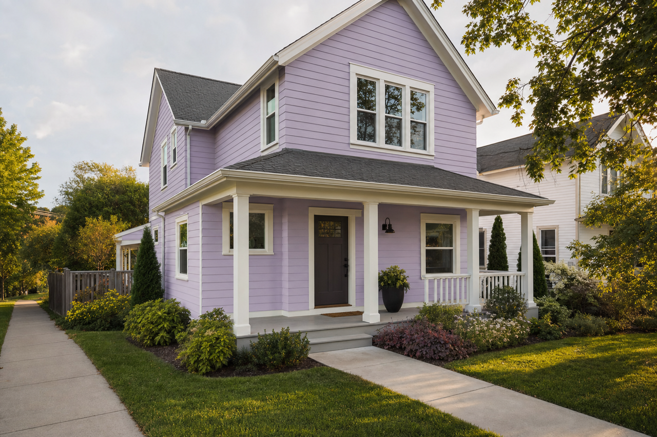Magical by Sherwin-Williams on exterior