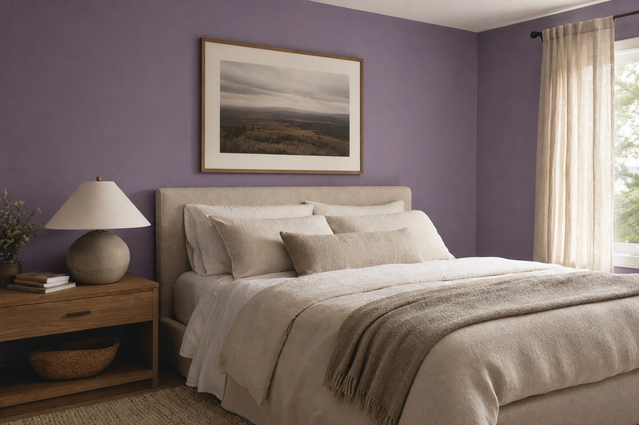 Clematis by Sherwin-Williams on interiors