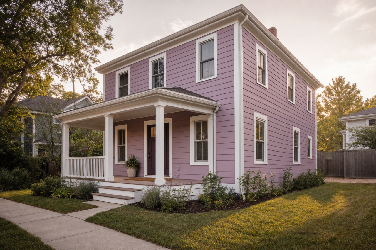 Baroness by Sherwin-Williams on exterior