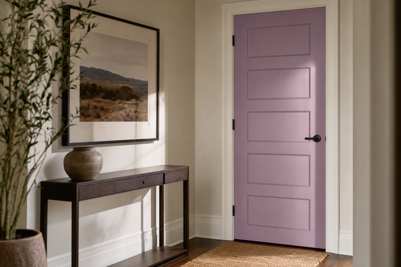 Baroness by Sherwin-Williams on interior-doors