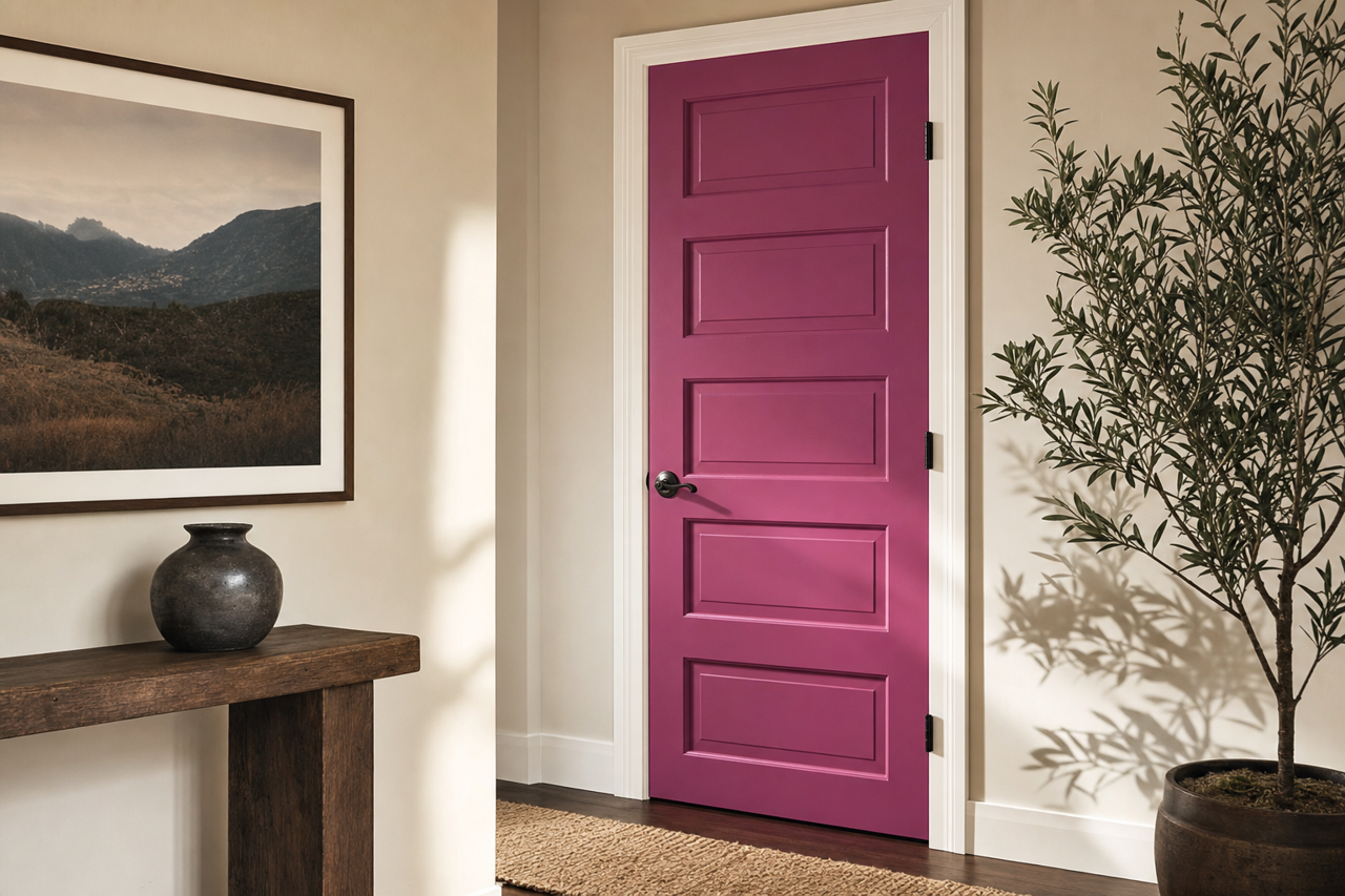 Dynamo by Sherwin-Williams on interior-doors