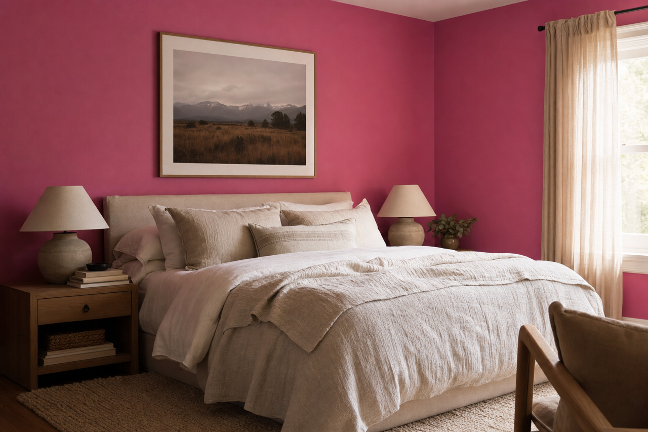 Hot by Sherwin-Williams on interiors