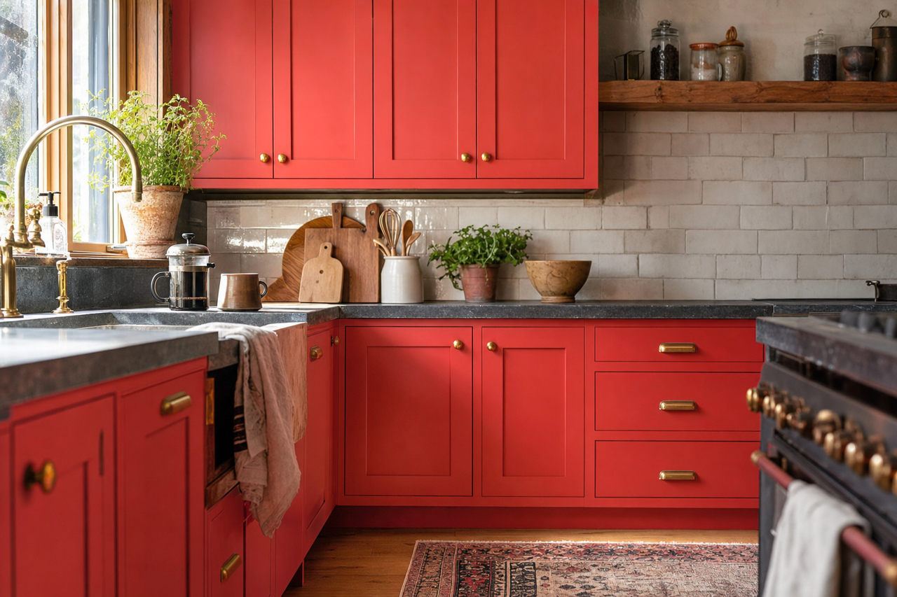 Stop by Sherwin-Williams on cabinets