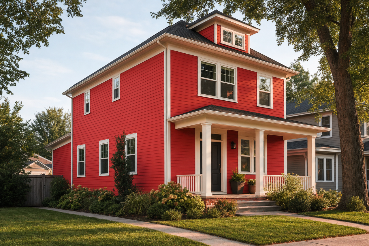 Stop by Sherwin-Williams on exterior