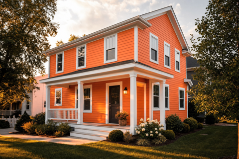Knockout Orange by Sherwin-Williams