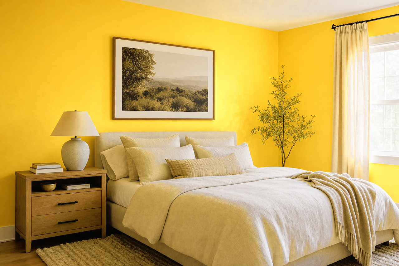 Daisy by Sherwin-Williams on interiors