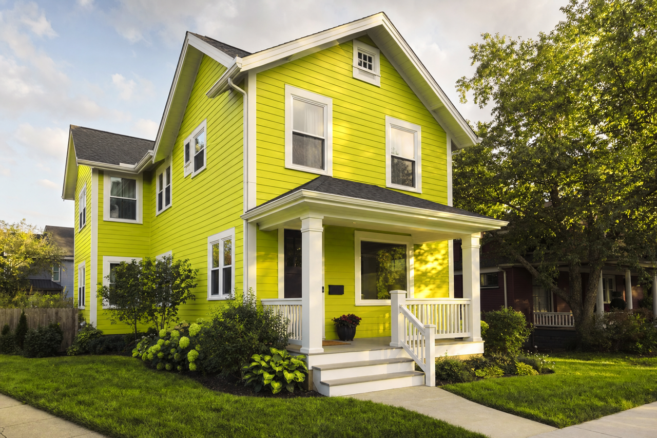 Center Stage by Sherwin-Williams on exterior