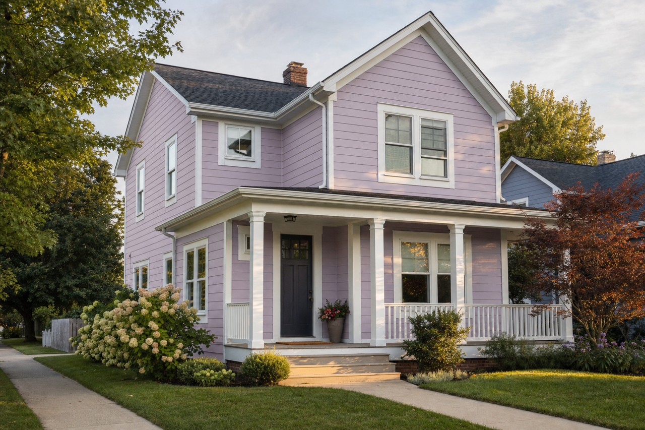 Free Spirit by Sherwin-Williams on exterior