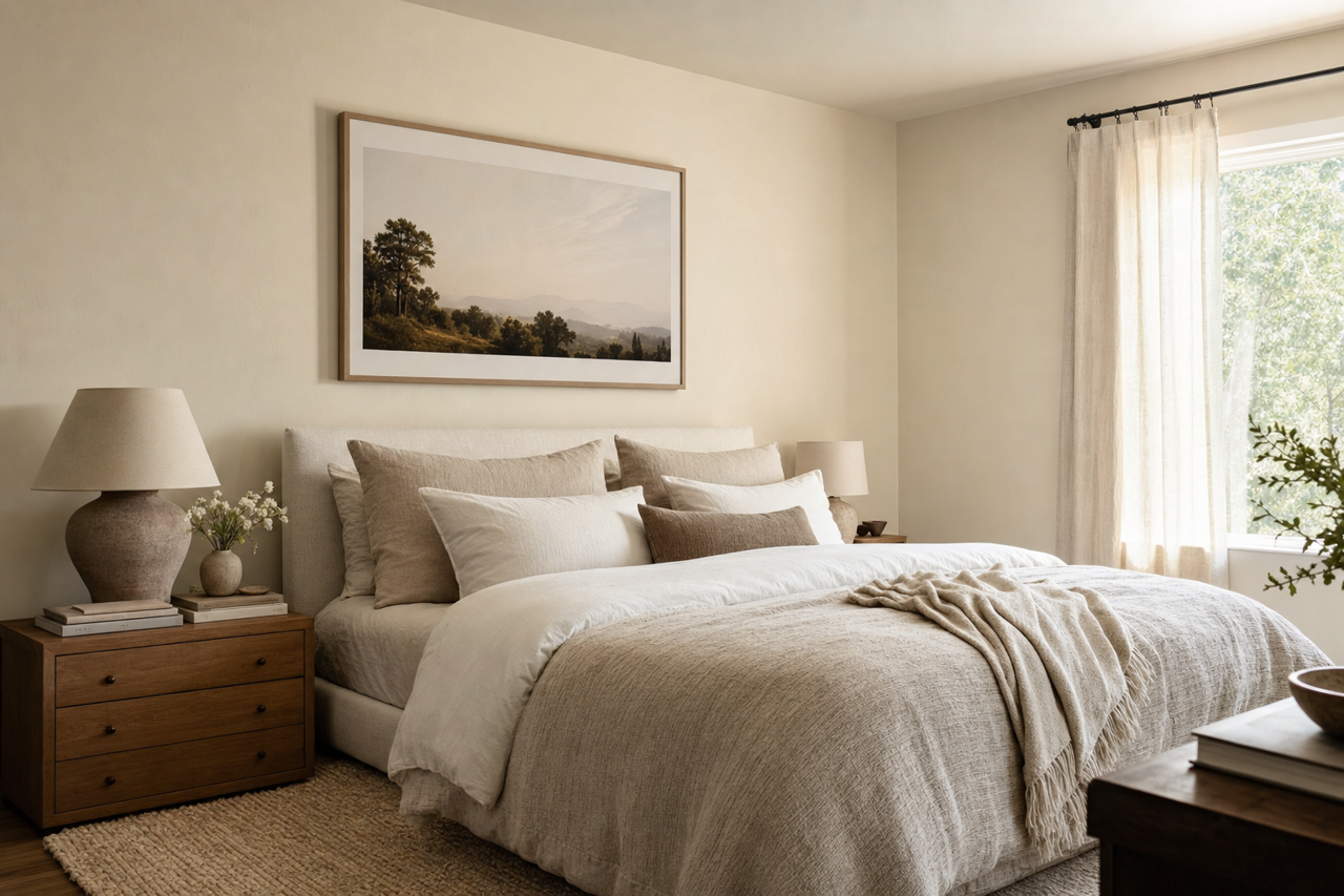 Alabaster by Sherwin-Williams on interiors