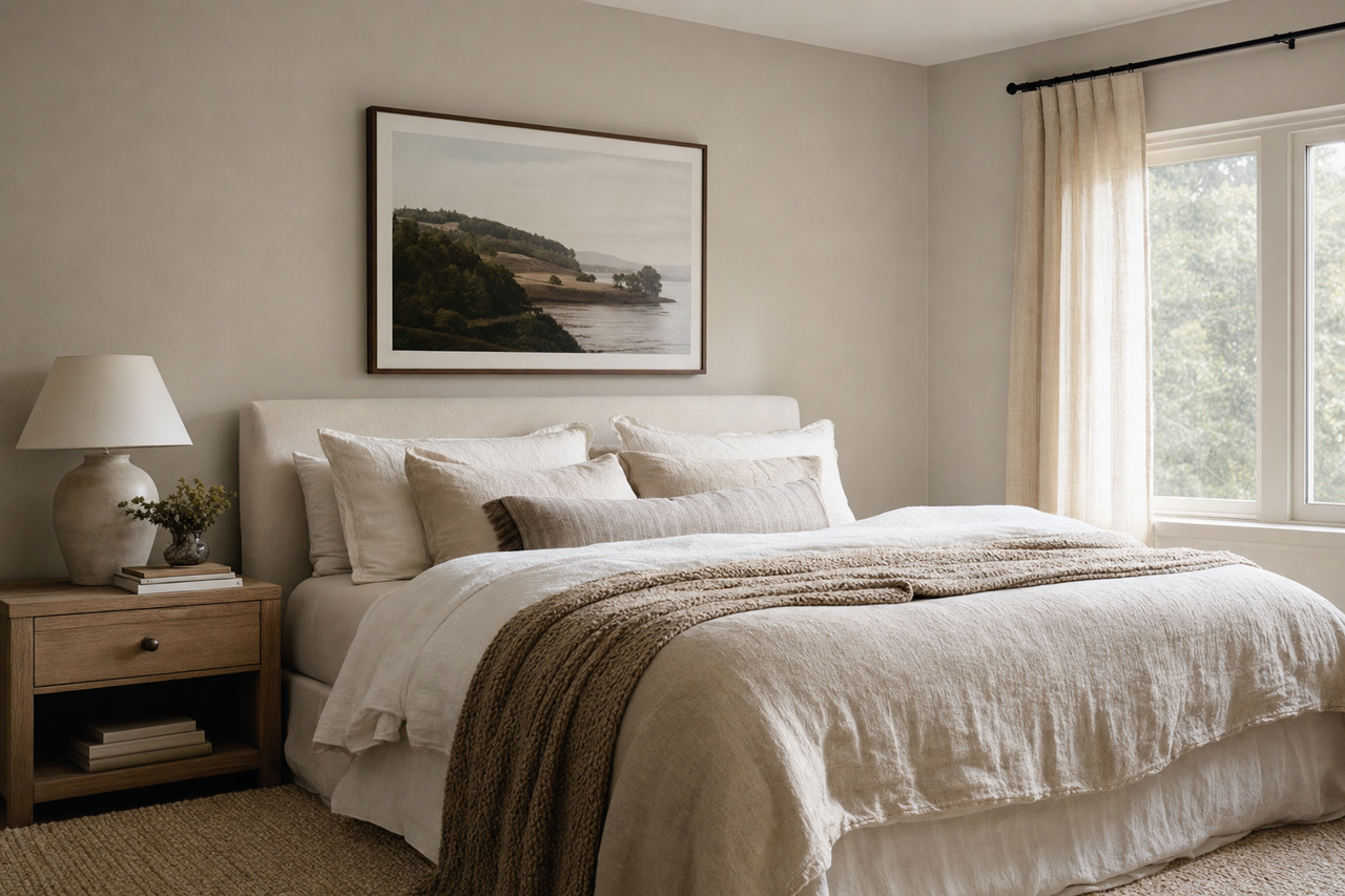 Repose Gray by Sherwin-Williams on interiors