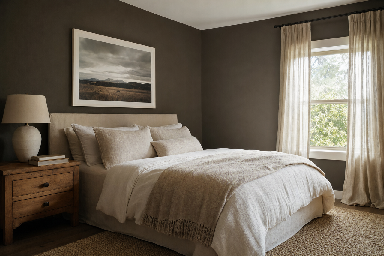 Black Fox by Sherwin-Williams on interiors