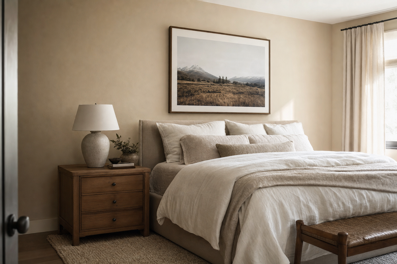 Alpaca by Sherwin-Williams on interiors