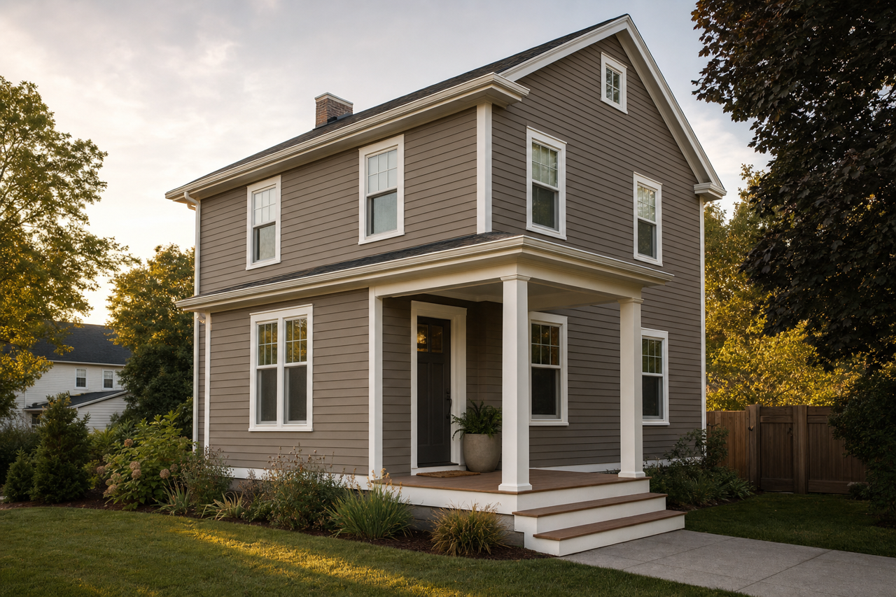 Griffin by Sherwin-Williams on exterior