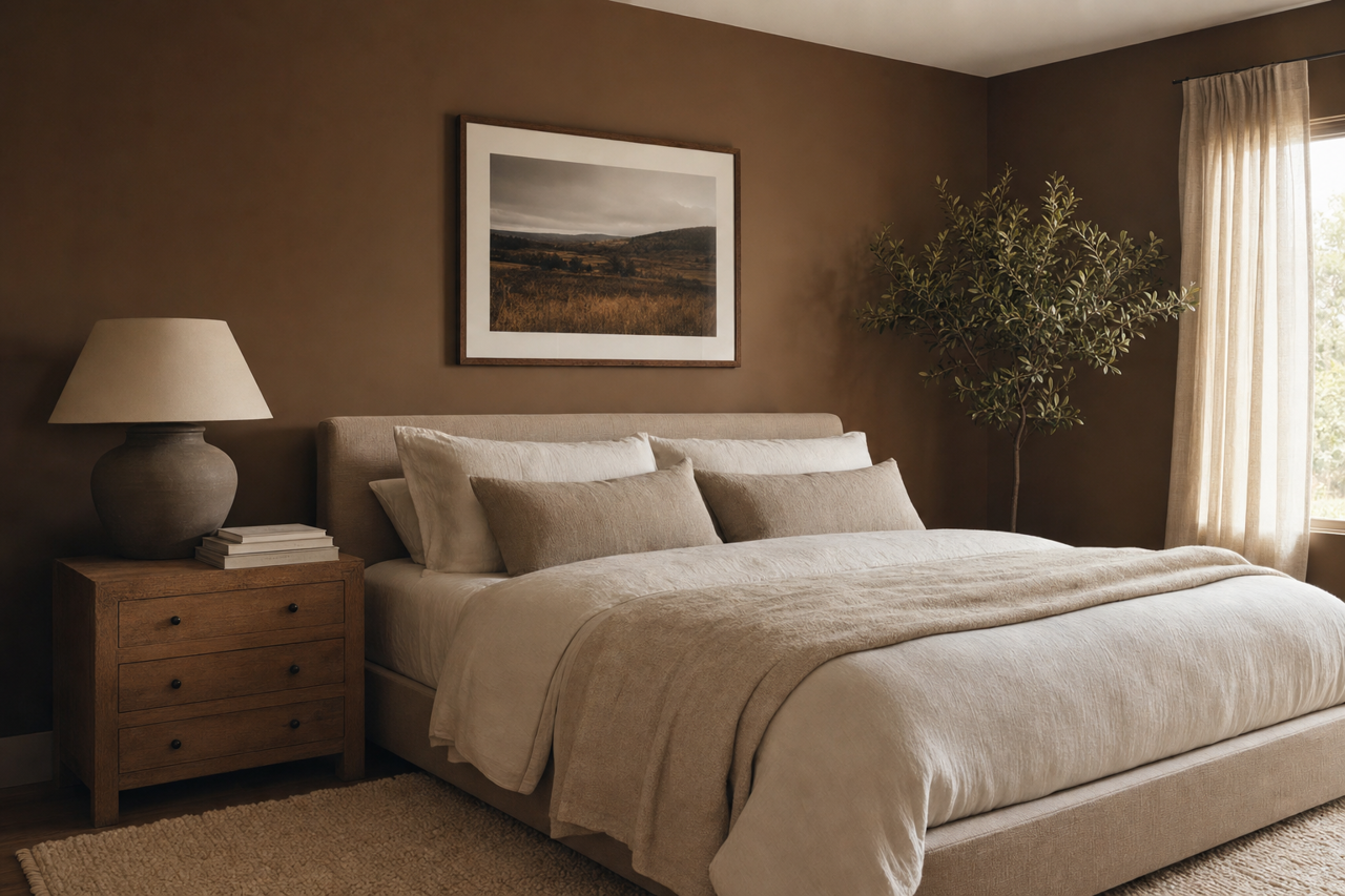 Status Bronze by Sherwin-Williams on interiors
